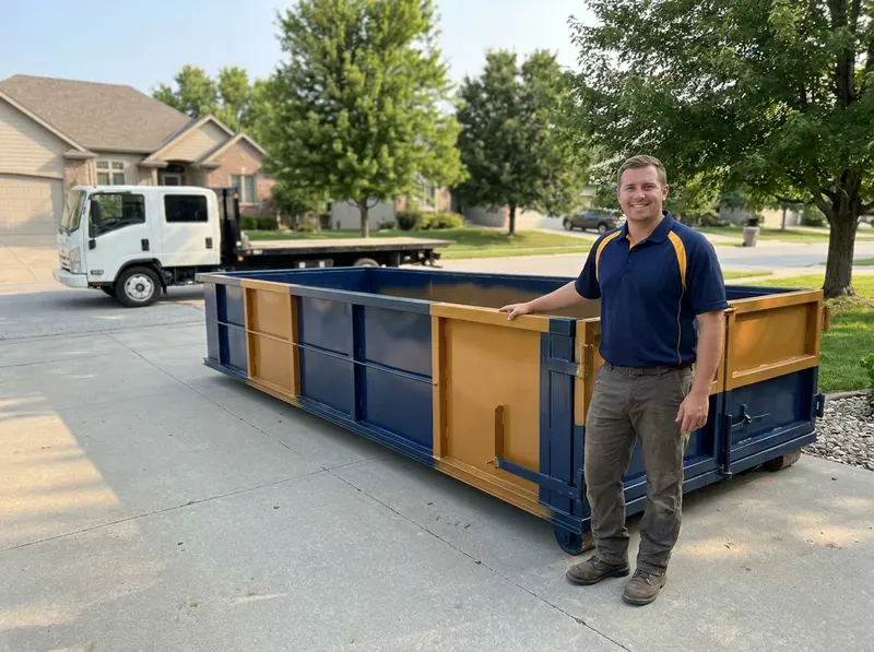 10-Yard Dumpster Rental in Omaha, NE
